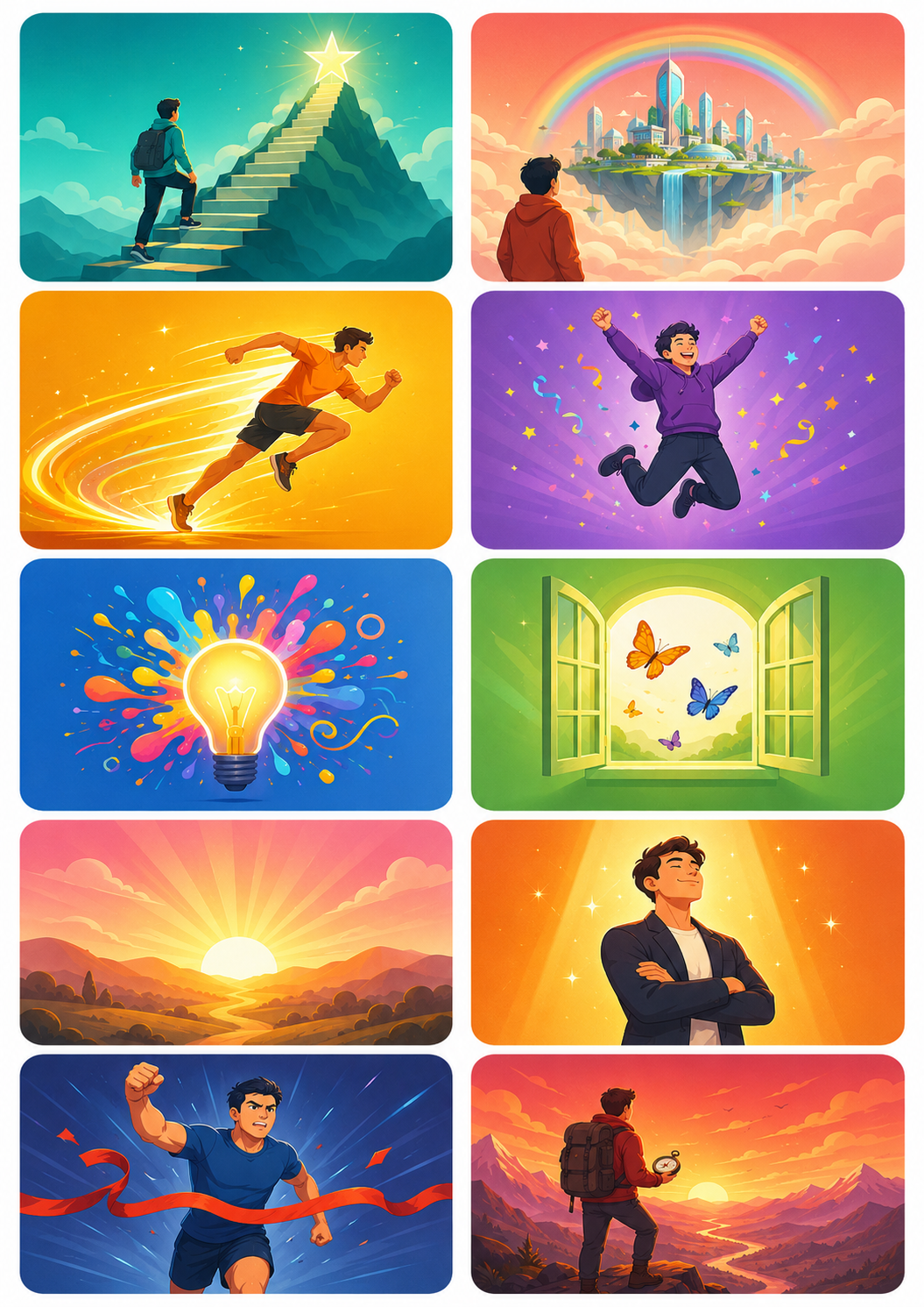 Unit 1 visual flashcards — The Gifts of Youth