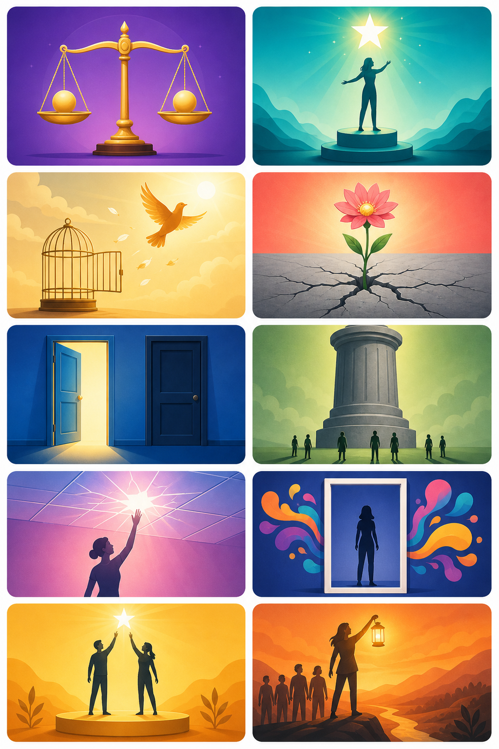 Unit 5 visual flashcards — Women and Power